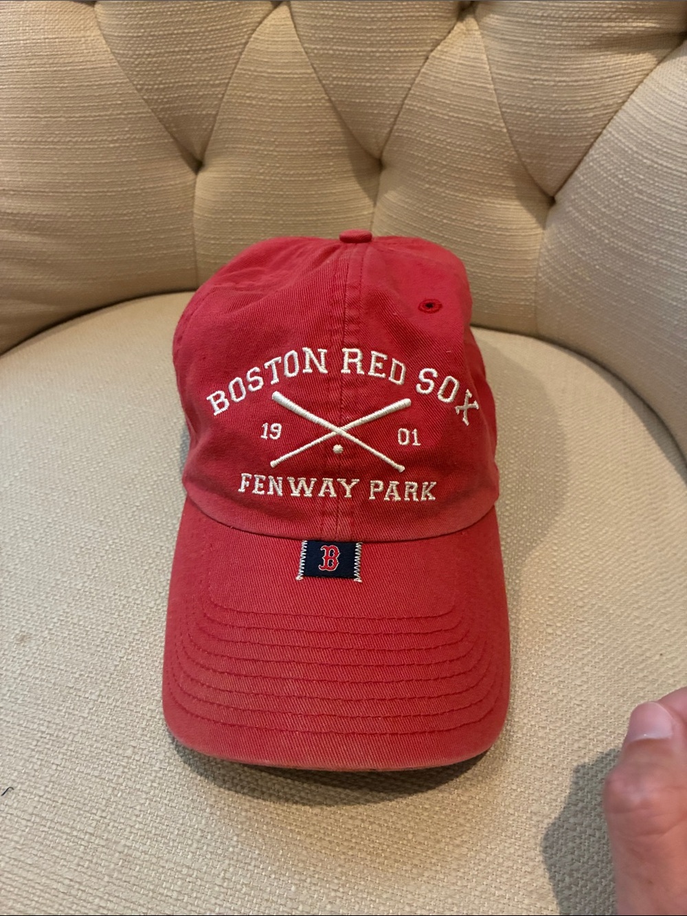 Boston Red Sox Fenway Park Red Baseball Cap